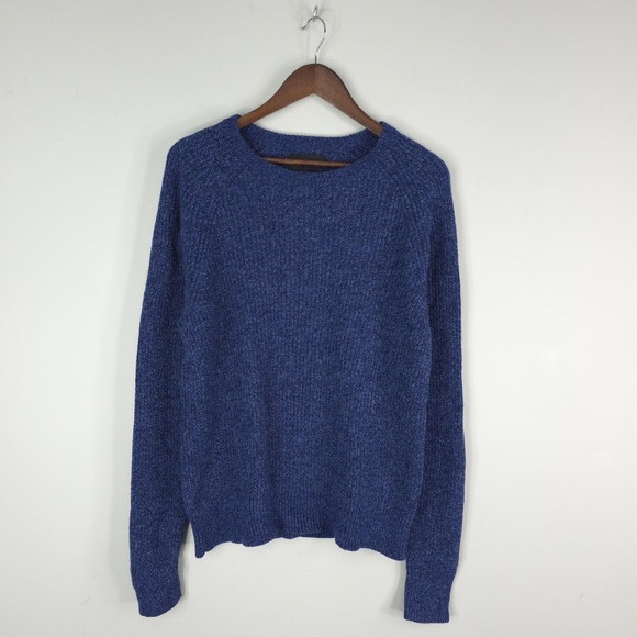 Bonobos Other - Bonobos Sweater Mens Medium Blue Wool Nylon Crewneck Knit Pullover Casual